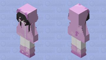 puppy violet glasses Minecraft Skin