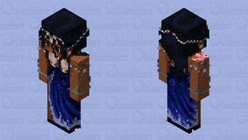 Ocean queen Minecraft Skin