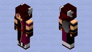 werewolf girl superhero Minecraft Skin