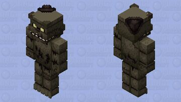 FNaF: HW DLC Curse of Dreadbear - Dreadbear Minecraft Skin