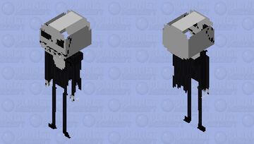 Jack Skellington      (Nightmare before Christmas) Minecraft Skin