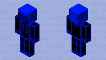 Blue Sans Minecraft Skin