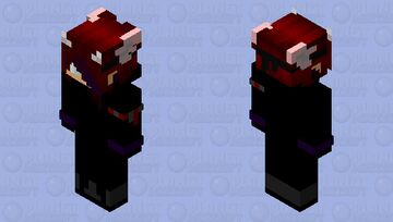 dimon wite werewolf Minecraft Skin