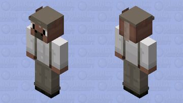 Jebediah Coles. The Smoke Room Minecraft Skin