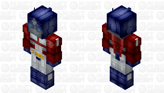 Optimus Prime: The Transformers 1984 (Orion Pax: Season 1: Transformers Generation 1: 1984) Minecraft Skin