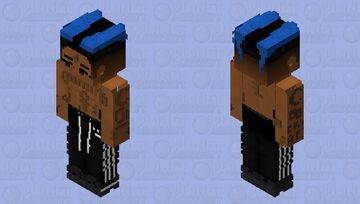 XXXTENTACION Minecraft Skin