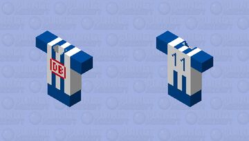 Hertha Bsc Deutsche Bahn Clothes Base Minecraft Skin
