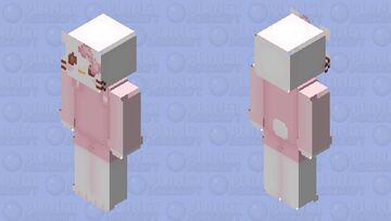 Pink Hello Kitty | Sanrio Minecraft Skin