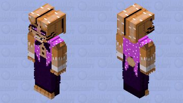 Showbiz Pizza [V.R. Menace] Glitchtrap [Edit] Minecraft Skin