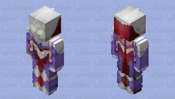 Ultraman Tiga Minecraft Skin