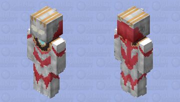 Ultraman Gaia Minecraft Skin
