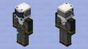 Antiradiation Suit - Subnautica Minecraft Skin