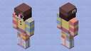 「requested realclass high quality pythonproject HDskin」キャロラインソルベ caroline sorbet loveblastgirls series Minecraft Skin