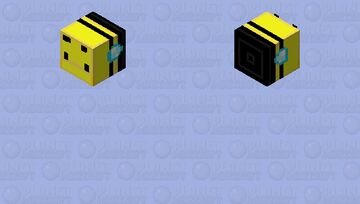 Hive Bee (HD) Minecraft Skin