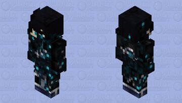 Andrew sculk infection Minecraft Skin