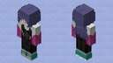 Hinata Hyuga as Ghost Spider (Spider-Gwen) Minecraft Skin