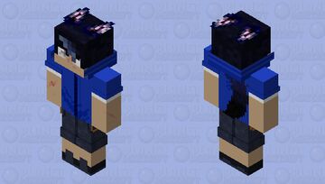 Ein from Mystreet: When Angels Fall.    Ears and tail included! Minecraft Skin