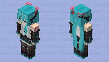 Hatsune Miku [初音 ミク] V4X Minecraft Skin