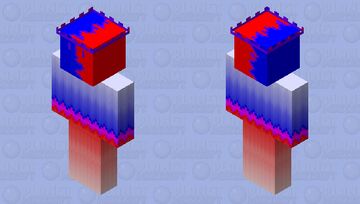 Fused Purple Minecraft Skin