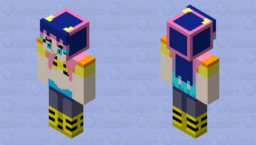 「requested High Quality pythonproject」lum (jujutsu shenanigan eye of heaven _ jujutsu shenanigan battle for universes 3) Minecraft Skin