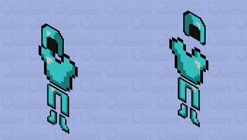 daimond armours Minecraft Skin