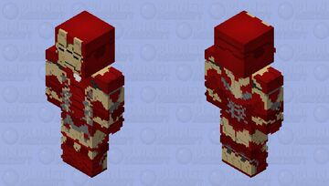 Iron Man (Mark XLIII) Minecraft Skin