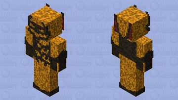 「requested realclass」fire demon Minecraft Skin