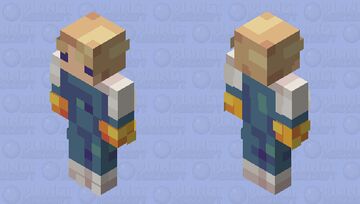 8-bit Johnny storm Minecraft Skin