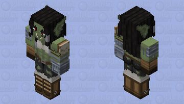 Orc Lady (Steve Model) Minecraft Skin