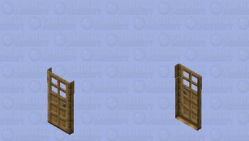 Oak Door Minecraft Skin