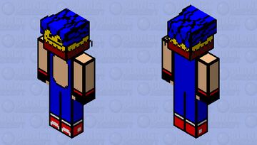 Despacito the Hedgehog Minecraft Skin