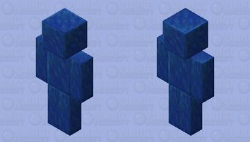 Lapis Lazuli man Minecraft Skin