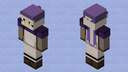 「requested High Quality realclass pythonproject」violet the stunky Minecraft Skin