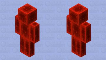 Redstone man Minecraft Skin
