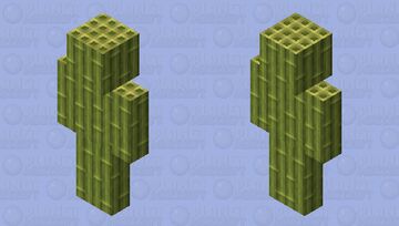 Bamboo man Minecraft Skin