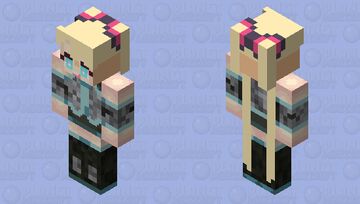「requested High Quality」super saiyan miku Minecraft Skin