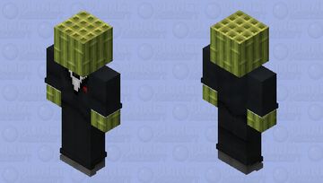 Bamboo tuxedo man Minecraft Skin
