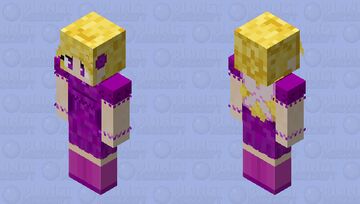 Heather the Violet Fairy Minecraft Skin