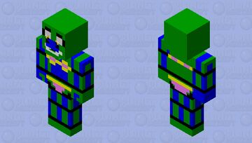 Cory the crocodile in a swimsuit Minecraft Skin