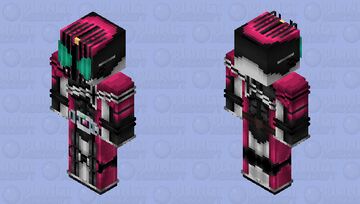 Kamen Rider Decade (仮面ライダーディケイド) Minecraft Skin