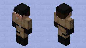 WW: Enclave Field Officer Minecraft Skin