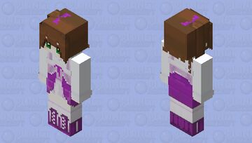 [Nyawl' Skin] Magical _ Lavender 🪻original skin Minecraft Skin