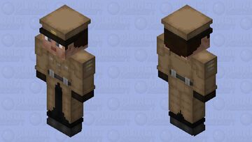 WW: Enclave Presidential Officer Minecraft Skin