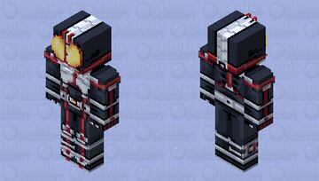 Kamen Rider faiz (仮面ライダー555) Minecraft Skin