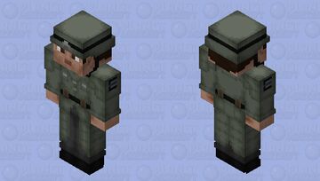 WW: Enclave Army Officer (Forest) Minecraft Skin