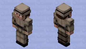 WW: Enclave Army Combat Armor (Desert) Minecraft Skin