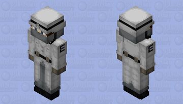 WW: Enclave Army Officer (Winter + Female) Minecraft Skin
