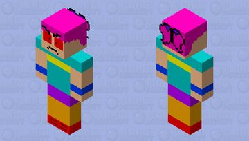 Evil Pugleg2004 Minecraft Skin