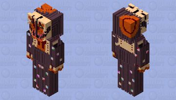 Showbiz Pizza Circus [Recycled] Molten Freddy Minecraft Skin