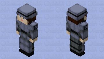 WW: Enclave Army Combat Armor (Urban + Female) Minecraft Skin